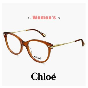 新品 クロエ レディース メガネ ch0058o-002 50mm chloe 眼鏡 キャットアイ フォックス ウェリントン 型 めがね 小振り【国内正規品】