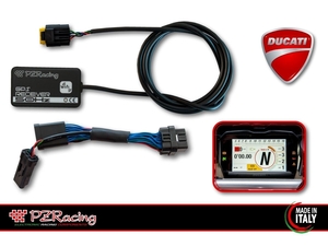 PZRacing ダッシュボード用GPSレシーバー PA601 DUCATI PANIGALE V4/S/R 2019-2023　(日本語マニュアル付き）