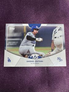 大谷翔平　カード　トレカ　トップス　直筆サインなし　Shohei Ohtani - 2024 MLB TOPPS 50/50 盗塁 SB♯50