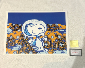 DEATH NYC スヌーピー SNOOPY ヴィトン LOUISVUITTON 草間彌生 南瓜 世界限定100枚 ポップアート アートポスター 現代アート KAWS Banksy