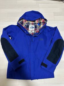 【美品】THE NORTH FACE × JUNYA WATANABE MAN マウンテンパーカー サイズXS ブルー ノースフェイス ジュンヤワタナベマン GORE-TEX