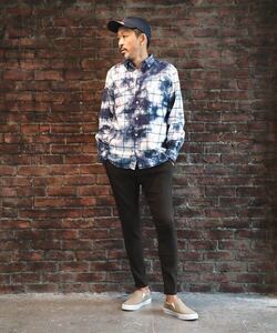 【The DUFFER of ST.GEORGE】GUM STRETCH SUPER SKINNY CHINO 超伸縮 ガムストレッチ スーパー スキニー チノ パンツ S ブラウン 美品