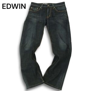 EDWIN エドウィン 通年 EG503 BLUE TRIP★ USED加工 ストレッチ デニム パンツ ジーンズ Sz.29　メンズ 日本製　A4B05514_A#R