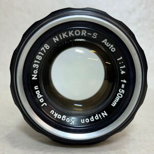  3-46） NIKON　ニコン NIKKOR-S　Auto 1:1.4 f=50mm　NIPPON KOGAKU レンズ