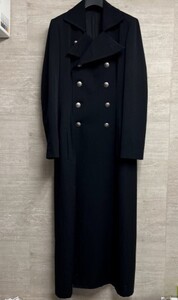 Yohji Yamamoto ヨウジヤマモト ロングコート SIZE2 【中目黒B04】【中古】【レディース】