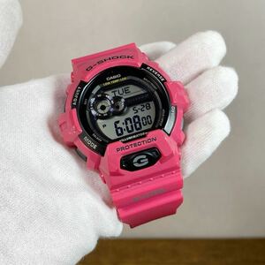 希少 GLS-8900 G-SHOCK G-LIDE レアカラー ピンク ブラック ジーショック ジーライド CASIO カシオ メンズ 腕時計 watch 電池交換済 