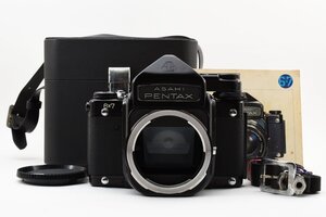 ◇◆ 極上完動品 ペンタックス Pentax 6x7 67 TTL 中判 フィルムカメラ ボディ ボデー 箱付 動作絶好調 バケペン 9540 ◆◇