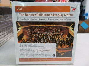 緑1｜新品未開封！★ 7CD-BOX / SONY ★BERLINER PHILHARMONIKER PLAY MOZARTベルリン・フィル・モーツァルト名演集＠Claudio Abbadoアバド