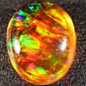 最高品質&遊色抜群!!1.730ct 天然ファイアオパール メキシコ産＜裸石 ルース ファイヤーオパール fire opal 宝石 jewelry 天然 natural＞