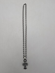 送料無料 1円スタート クロムハーツ ペーパーチェーン SV925 クロス CHROME HEARTS CHクロストップ ネックレス シルバー SILVER 銀