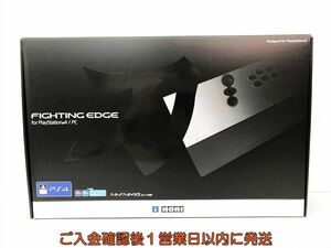 【1円】未使用品 HORI FIGHTING EDGE 刃 アーケードコントローラー PS4-098 For SONY PlayStation4 PC ホリ DC06-447jy/G4