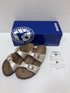 【M33327】BIRKENSTOCK (ビルケンシュトック) 1016171 SYDNEY ビルコフローサンダル GRACEFUL PEARL WHITE ナロー幅 サイズ約23cm