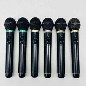 ☆1円〜☆ audio-technica オーディオテクニカ AT-CLM700T 赤外線 ワイヤレスマイク まとめて 6本 セット ②