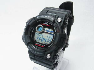 【美品/稼働品】カシオ CASIO G-SHOCK フロッグマン FROGMAN GWF-1000-1JF タフソーラー 「タイドグラフ/ムーングラフ」