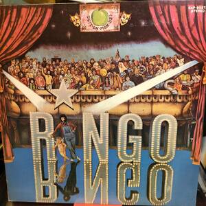 国内盤　LP Ringo Starr Ringo EAP9037X 　ブックレット、解説書　　ポールマッカートニー　ジョンレノン　ジョージハリソン参加