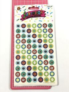 SANDY LION STICKER DESIGNS ステッカー プチマークシール 新品