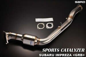 SARD サード スポーツキャタライザー インプレッサ STi CBA-GRB H19.10～ EJ20 ターボ 6MT