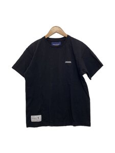 DESCENDANT◆ORCA SS/Tシャツ/1/コットン/BLK