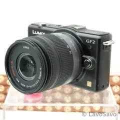 ☆美品☆ LUMIX DMC-GF2 黒 14-42mmレンズセット #1888