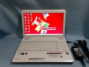 ♪♪送料無料！ノートPC TOSHIBA dynabook EX/35KWHKS 動作OK！ 185K-97F987 ♪♪