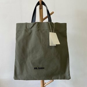 JIL SANDER ジルサンダー　男女兼用　トートバッグ　ハンドバッグ　キャンバス　帆布