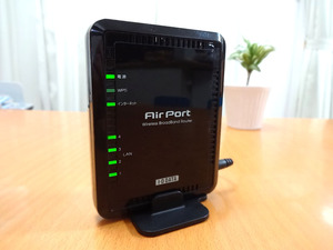 ＜送料込＞ I・O DATA アイオーデータ WN-G300R　WiFi 無線LAN ルーター AirPort USED動作品