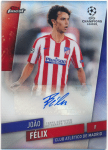 Joao Felix 2019-20 Topps Finest UEFA Champions League Refractor Signature Auto 直筆サイン リフオート ジョアン・フェリックス