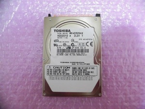 TOSHIBA (MK4032GAX) 40GB 5400rpm 8M ★使用45時間★