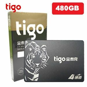 ■新品!!国内対応&90日保証■ 【2019最新型】 tigo SSD 480GB SATA3/6.0Gbps 2.5インチ 3D 高速 NAND TLC 内蔵型 S320 PC ノートPC DE007