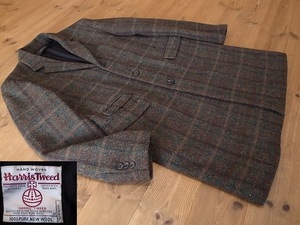 AMERICAN RAG CIE アメリカン ラグ シー Harris Tweed ハリスツイード チェスター コート チェンジポケット サイズ ３ L相当