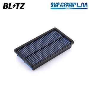 BLITZ ブリッツ サスパワー エアフィルター LM SA-10B アテンザスポーツ GGES H14.5～H20.1 LF-DE FF 59550