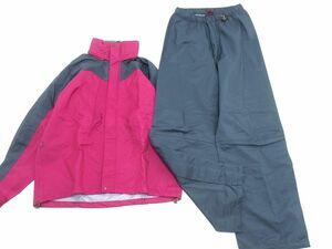 MIZUNO ミズノ ジャケット パンツ セットアップ sizeS/ピンクｘグレー ■◇ ☆ egb1 レディース