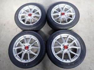 YS9708【送料無料185/55R16】RAYS レイズ グラムライツ 57FXX ヤリス スイフト 新品夏タイヤ付き ■16×6J 100/4H ET47■