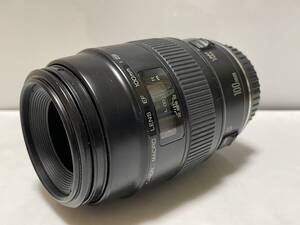 キヤノン Canon EF 100mm f/2.8 Macro AF レンズ 動作品/返品保障付き