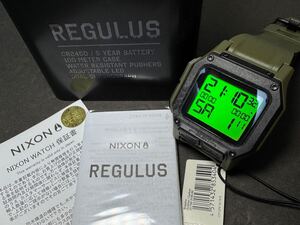 【美品】NIXON THE REGULUS ニクソン レグルス Surplus / Carbon