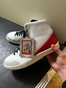 Nina Chanel Abney × Nike Air Jordan 2エアジョーダン2ナイキスニーカー シューズ29.5