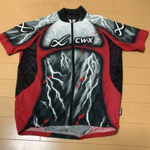 ☆CW-Xサイクルジャージ DKO-335 size S 半袖サイクルウェア　ワコール　ロードバイク　夏用　薄手