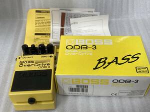 ■BOSS/ボス■ベース向けエフェクター/オーバードライブ■OverDrive ODB-3■中古■ ★即決★ 