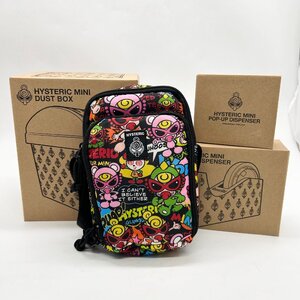 ◎L712 HYSTERIC MINI ポップアップディスペンサー ダストボックス テープディスペンサー バッグ ４点セット(ma)