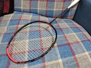 YONEX ヨネックス ボルトリック グランツ VT-GT 4U 美中古 バドミントンラケット 国内正規品 VOLTRIC GlanZ サファイアネイビー 希少レア紫