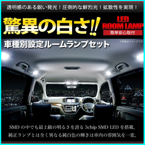 ◆ランドクルーザープラドTX 後期 トヨタ 車検対応 288発 150系 ルームランプ 6点 TOYOTA ライト 室内灯 アクセサリー カスタムパーツ