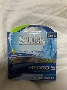 大人気 schick HYDRO5 シック ハイドロ5 替刃 8個 五枚刃 メンズ 脱毛 髭剃り 男子 男性 ボーイズ お得 激安 処分a