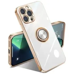 ⭐️匿名発送 iPhone13ProMax ケース リング 360度回転 多機能