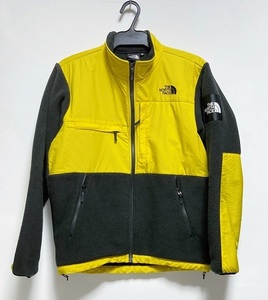 美品！THE NORTH FACE デナリジャケット Sサイズ NA71831 ノースフェイス イエロー×ブラック 黄色×黒 (KL)ブラックレオパード