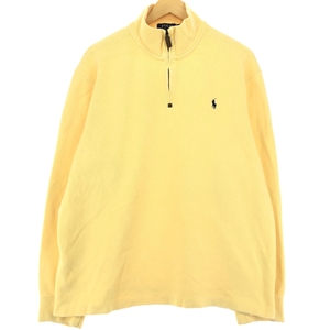 古着 ラルフローレン POLO RALPH LAUREN ハーフジップスウェットシャツ トレーナー メンズXL /eaa426456 ss2501_30