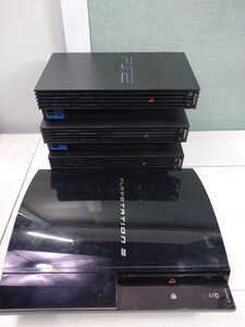 「送料無料」○ SONY Play Station 3 CECHB00 PS2 SCPH-15000 SCPH-5000×2台まとめて ジャンク品 部品取 PlayStation2 