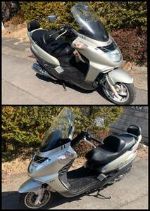 SYM RV125EFI★実働/始動難有★距離:出品時66,949㎞/現在68,200㎞★スレ/小傷/補修有※要現車確認