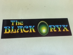 ゲームグッズ ザ・ブラックオニキス The Black Onyx ステッカー