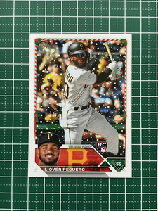 ★TOPPS MLB 2023 HOLIDAY #H89 LIOVER PEGUERO［PITTSBURGH PIRATES］ベースカード「BASE」ルーキー「RC」★