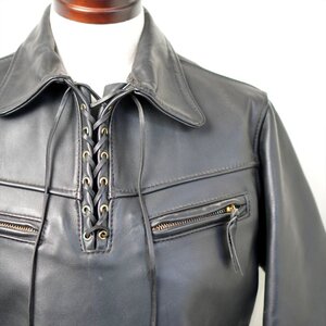 Langlitz Leather ラングリッツレザー レースアップ プルオーバー ライダースジャケット バイカージャケット 